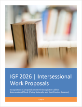 Cover page intersessional work proposals 2026